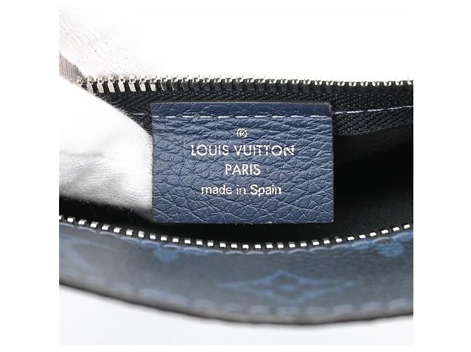 Borsa Cabas Voyage Louis Vuitton Blu navy - vista 10