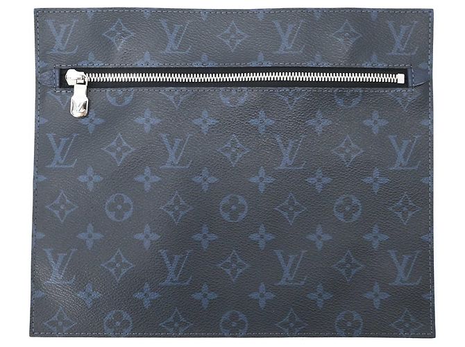 Borsa Cabas Voyage Louis Vuitton Blu navy - vista 18