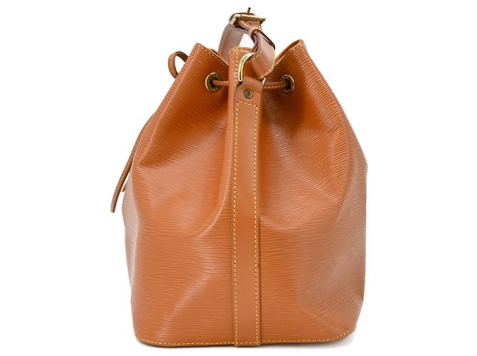 Noe Borsa a tracolla Louis Vuitton Petit Noé Marrone - vista 4