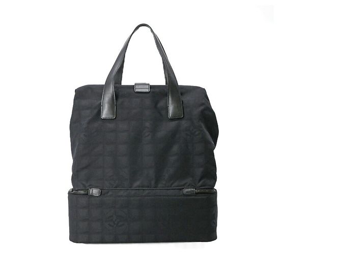 Borsa Boston Chanel New Travel Line Nero - vista 2