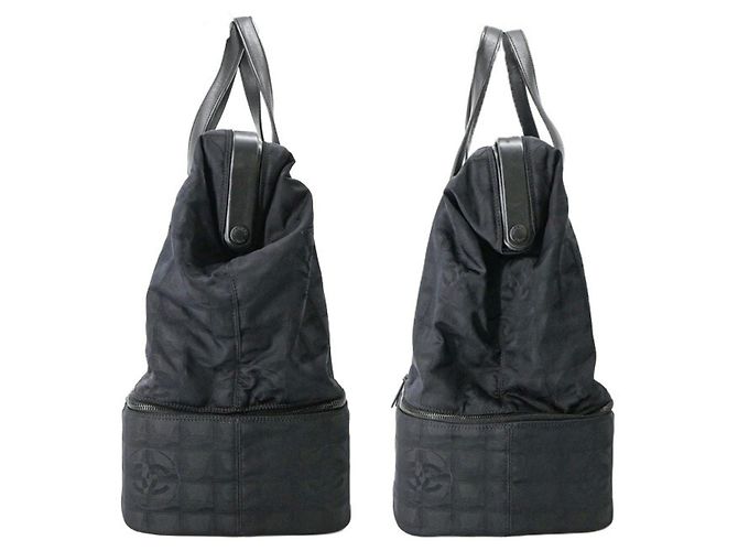 Borsa Boston Chanel New Travel Line Nero - vista 3