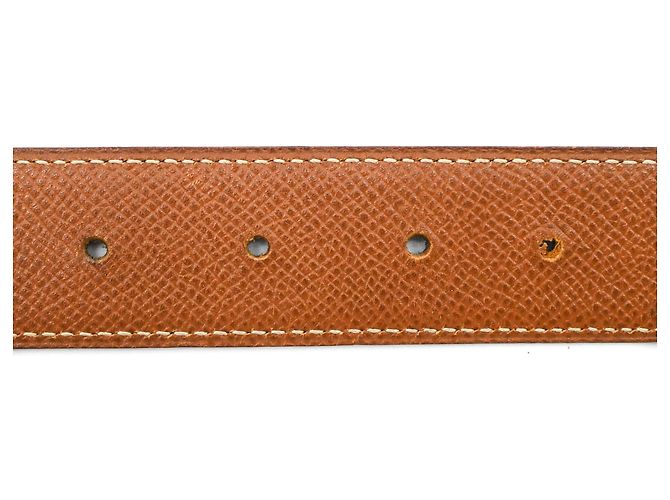 Hermès Cinto Hermes Constance Touareg H-Belt Marrom Preto Prata - vista 15
