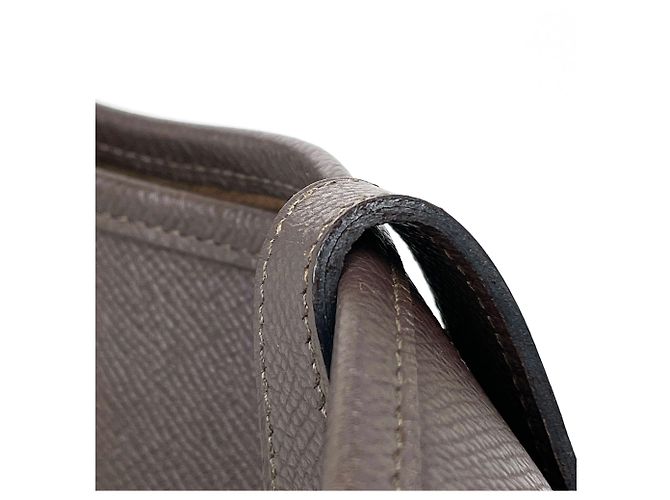 Hermès Borsa a tracolla Hermes Evelyne 2 PM Cioccolato - vista 6