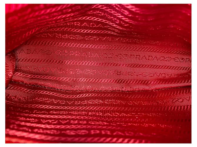 Borsa a tracolla Prada Spectrum in rosso - vista 10