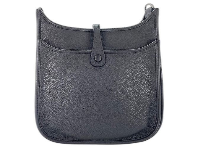 Hermès Borsa a tracolla Hermes Evelyne 3 Nero - vista 2