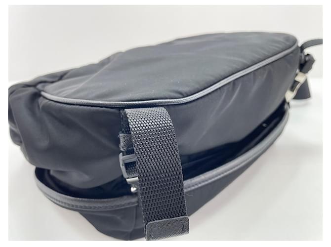Borsa a tracolla Prada Re-Nylon Nero - vista 8