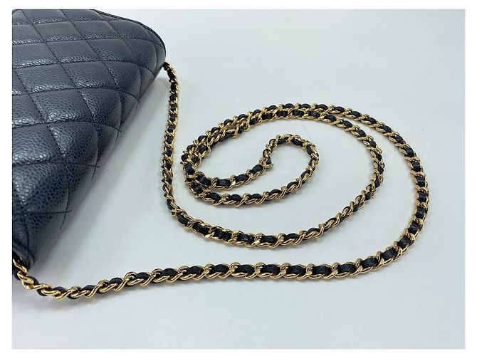 Borsa a tracolla Chanel Matelassé Nero - vista 10