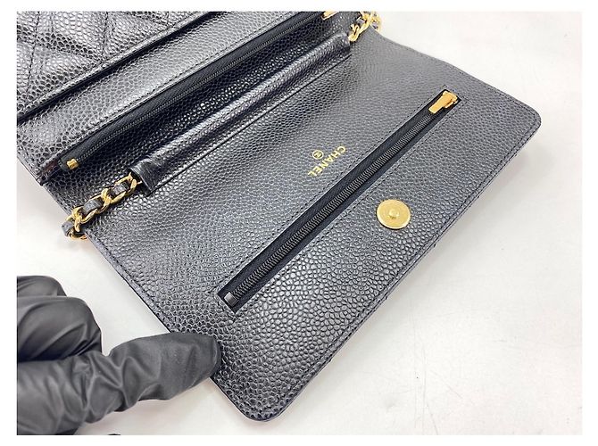 Borsa a tracolla Chanel Matelassé Nero - vista 11
