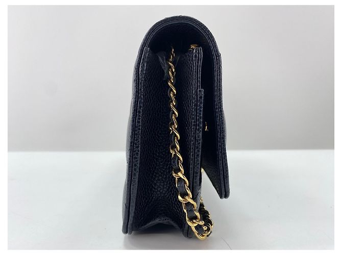 Borsa a tracolla Chanel Matelassé Nero - vista 6
