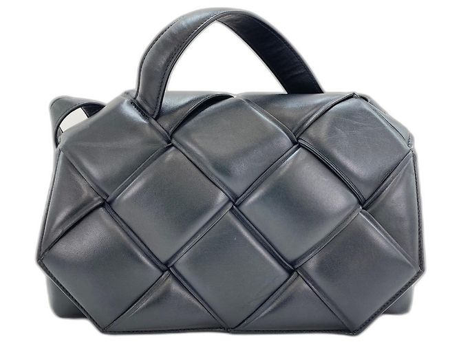Borsa a mano e spalla 2-Way Padded Top Handle Bottega Veneta Nero - vista 2