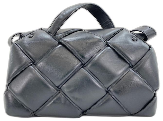 Borsa a mano e spalla 2-Way Padded Top Handle Bottega Veneta Nero - vista 3