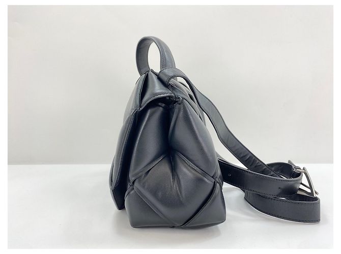 Borsa a mano e spalla 2-Way Padded Top Handle Bottega Veneta Nero - vista 5