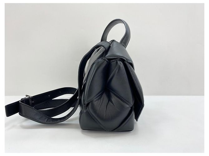 Borsa a mano e spalla 2-Way Padded Top Handle Bottega Veneta Nero - vista 6