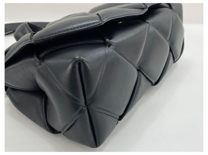 Borsa a mano e spalla 2-Way Padded Top Handle Bottega Veneta Nero - vista 8