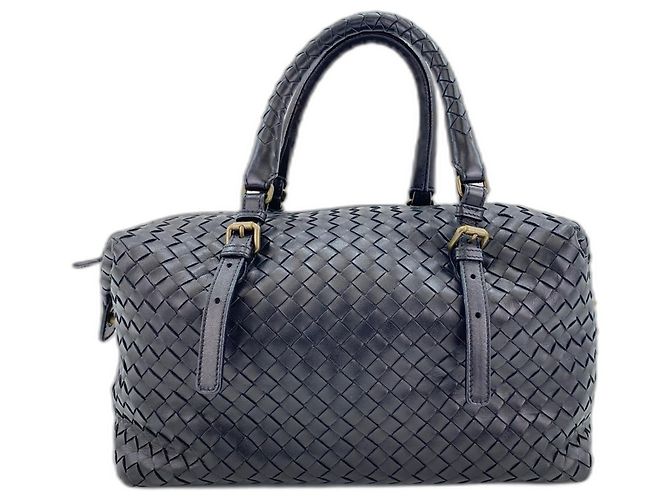 Borsa Boston Bottega Veneta Nera Nero - vista 2