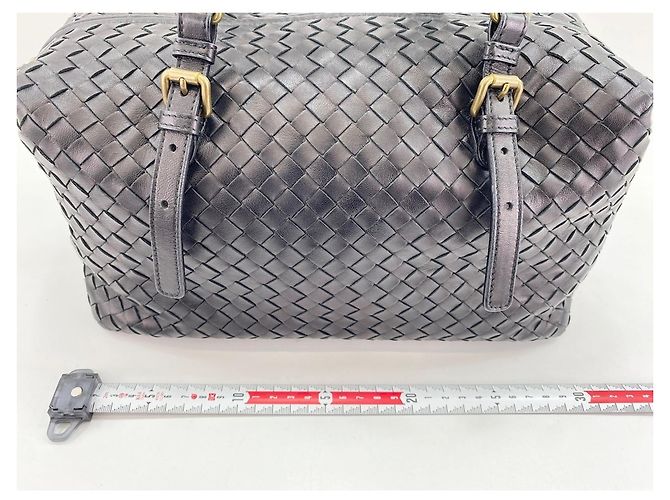 Borsa Boston Bottega Veneta Nera Nero - vista 4