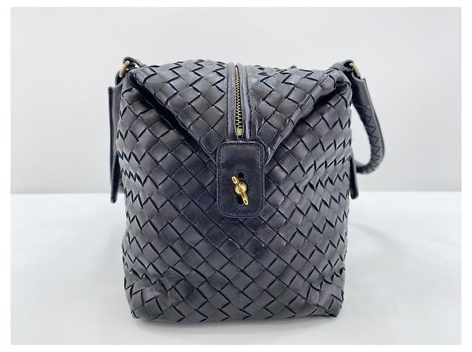 Borsa Boston Bottega Veneta Nera Nero - vista 5