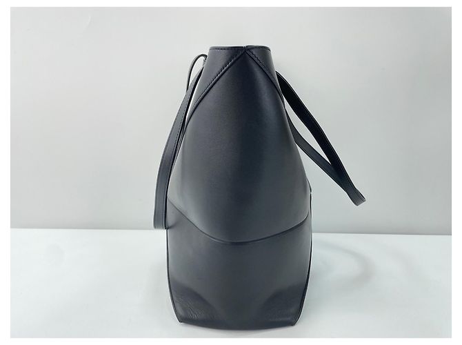 Borsa Tote Loewe Puzzle in nero - vista 3