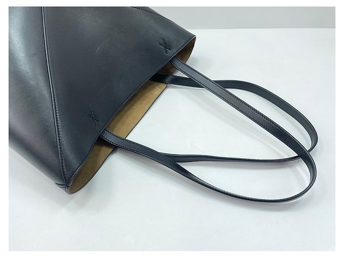 Borsa Tote Loewe Puzzle in nero - vista 9
