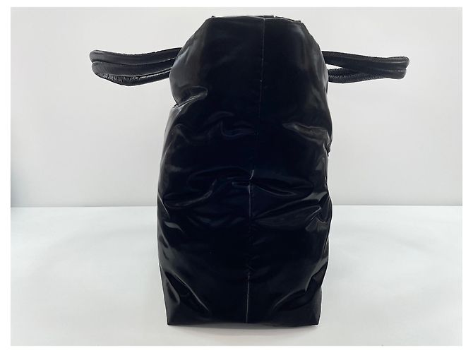 Borsa Tote Yves Saint Laurent Nera Nero - vista 4