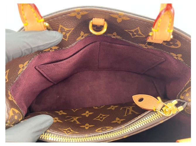 Bolsa de Ombro Louis Vuitton Montaigne Marrom - vista 12