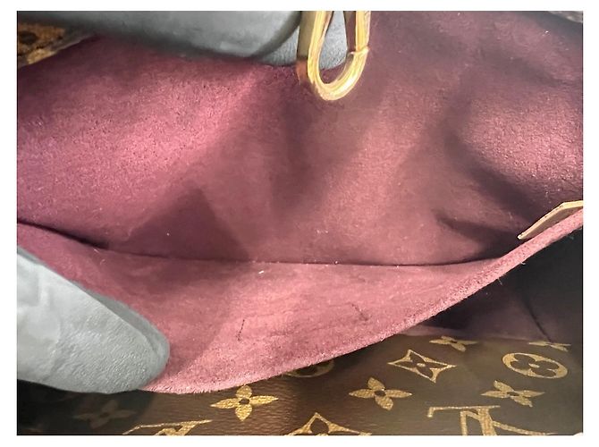 Bolsa de Ombro Louis Vuitton Montaigne Marrom - vista 15