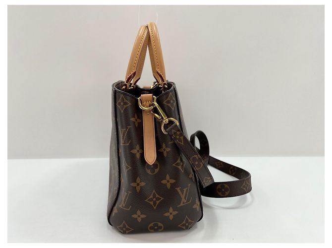Bolsa de Ombro Louis Vuitton Montaigne Marrom - vista 6