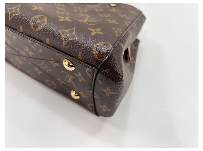 Bolsa de Ombro Louis Vuitton Montaigne Marrom - vista 8