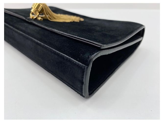 Borsa a tracolla Yves Saint Laurent Kate Nera Nero - vista 8