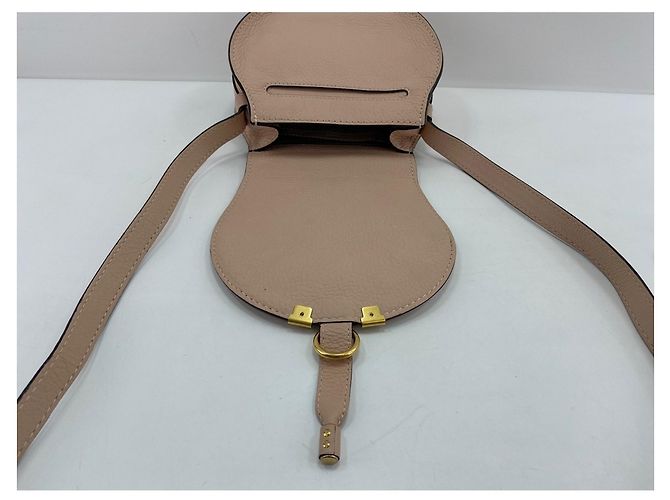 Borsa a tracolla Chloé Chloe Marcie in rosa - vista 10