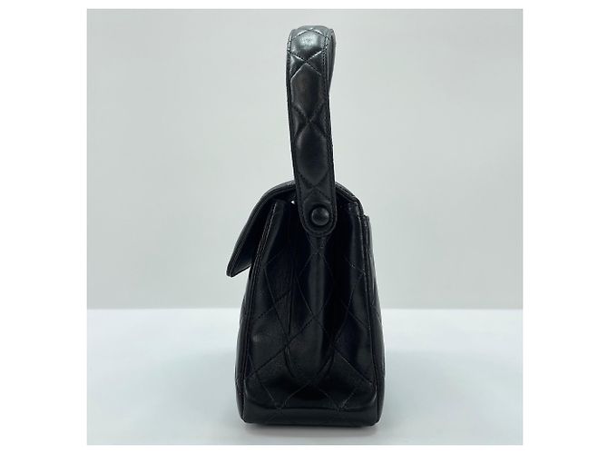 Borsa Chanel Mini Matelassé in Nero - vista 5