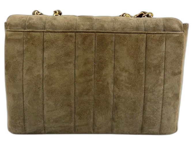 Borsa a tracolla Chanel Mademoiselle in verde - vista 2