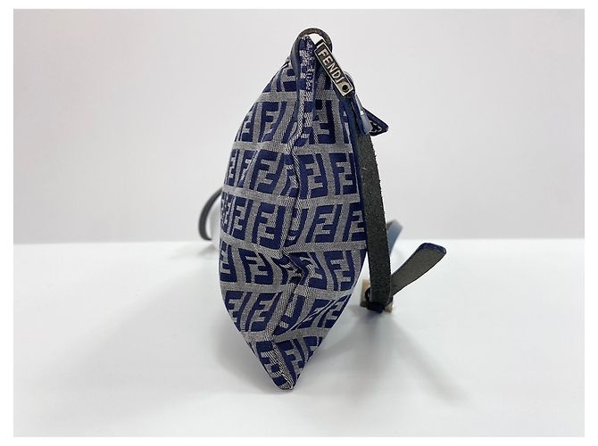 Borsa a tracolla Fendi Navy Blu navy - vista 6