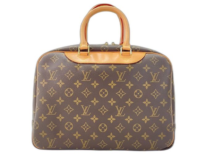Borsa a mano Louis Vuitton Bowling Vanity Marrone - vista 3