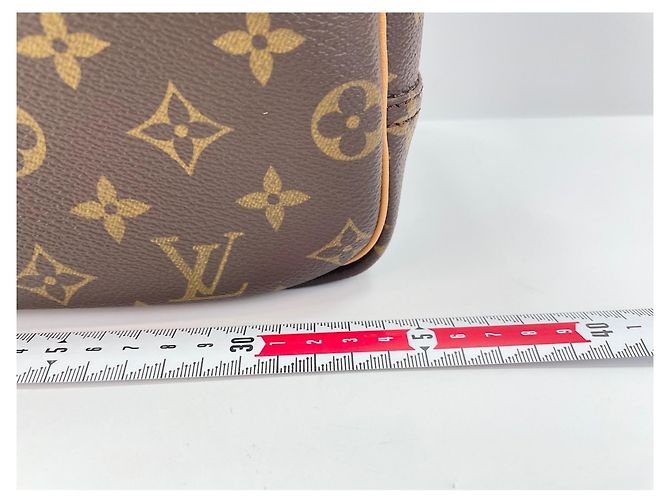 Borsa a mano Louis Vuitton Bowling Vanity Marrone - vista 4