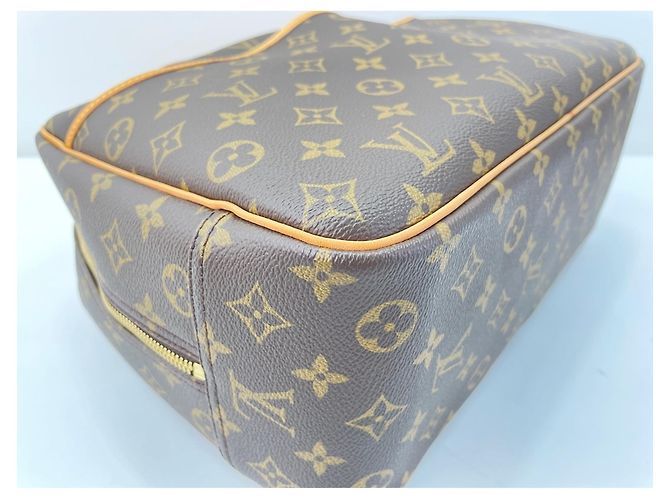 Borsa a mano Louis Vuitton Bowling Vanity Marrone - vista 8
