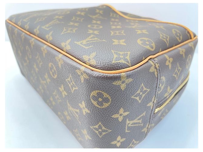 Borsa a mano Louis Vuitton Bowling Vanity Marrone - vista 9
