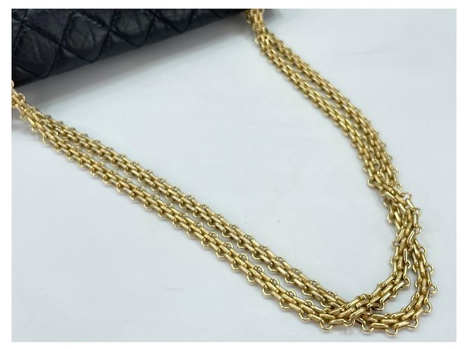 Borsa a tracolla Chanel Matelassé in nero - vista 8