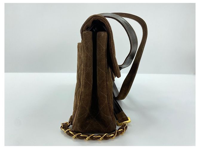 Zaino Chanel Matelassé Brown Marrone - vista 3
