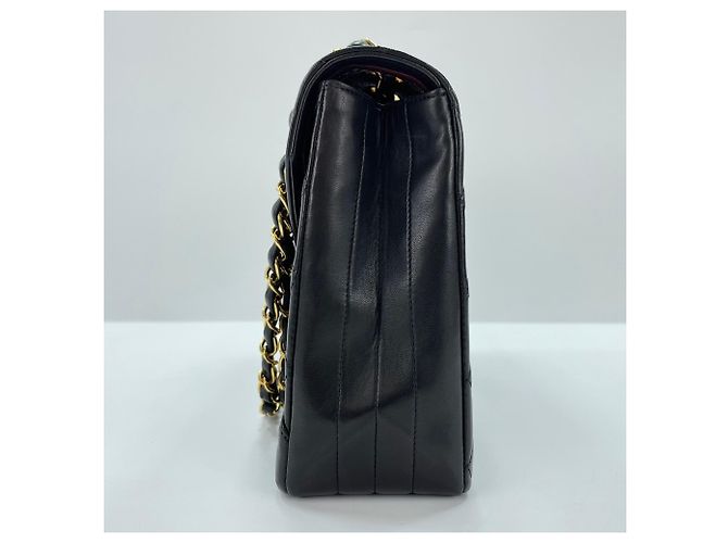 Borsa a tracolla Chanel Matelassé 25 Nero - vista 5