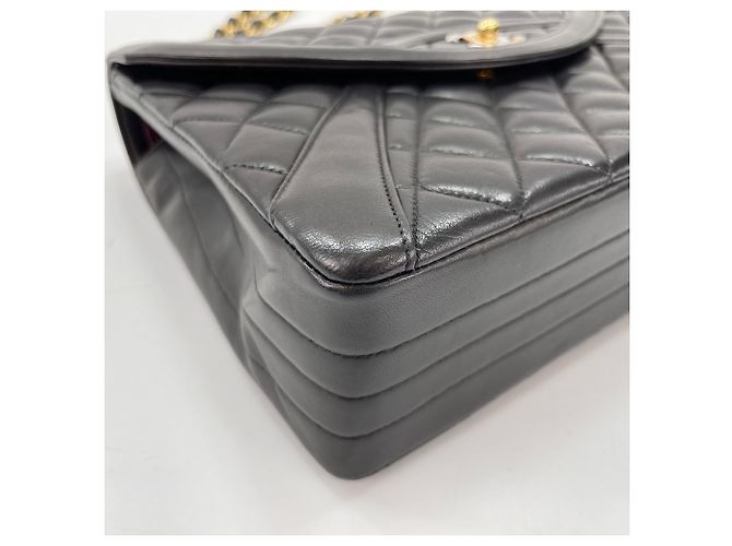Borsa a tracolla Chanel Matelassé 25 Nero - vista 8