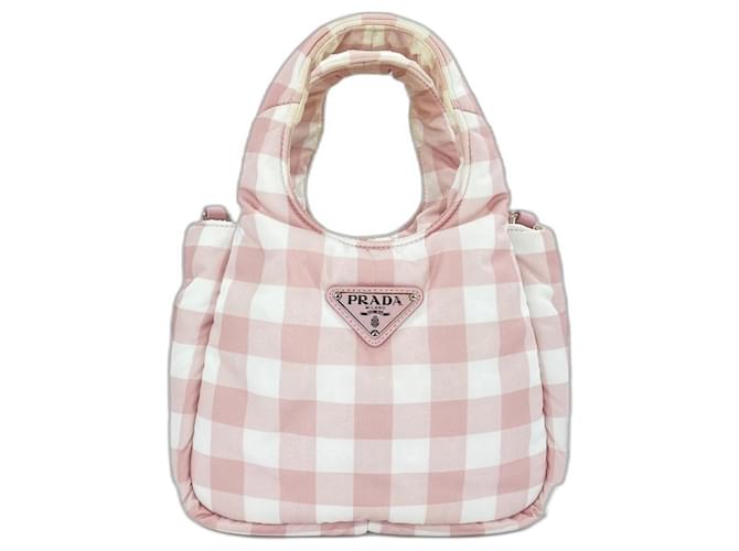 Borsa a tracolla Prada rosa - vista 2