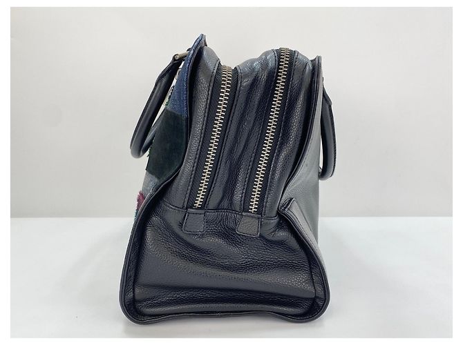 Borsa Boston Loewe Amazona x Comme des Garçons Blu navy - vista 3