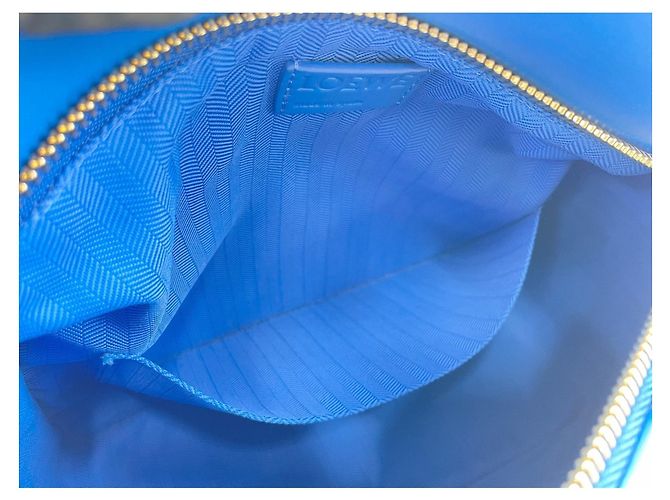 Borsa a tracolla Loewe Puzzle Bag Blu - vista 12