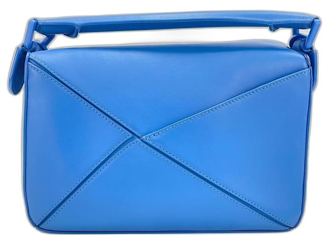 Borsa a tracolla Loewe Puzzle Bag Blu - vista 2