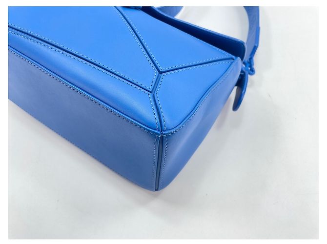 Borsa a tracolla Loewe Puzzle Bag Blu - vista 6