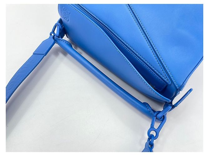 Borsa a tracolla Loewe Puzzle Bag Blu - vista 8
