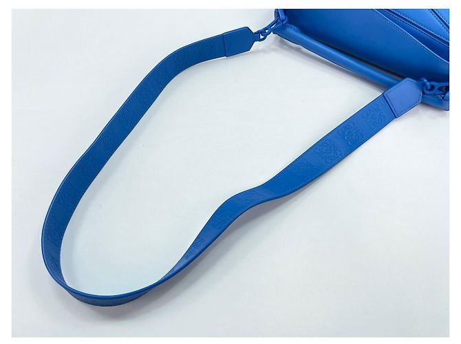 Borsa a tracolla Loewe Puzzle Bag Blu - vista 9
