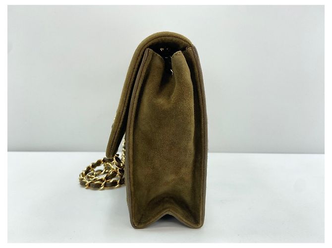 Timeless Borsa a tracolla Chanel Matelassé in Verde - vista 5