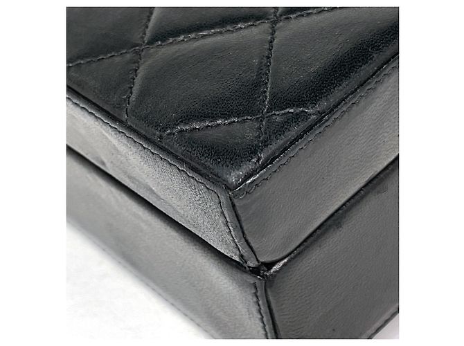 Borsa a mano Chanel in pelle nera Nero - vista 3